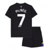 Baby Fußballbekleidung Everton Dwight McNeil #7 3rd Trikot 2025-26 Kurzarm (+ kurze hosen)